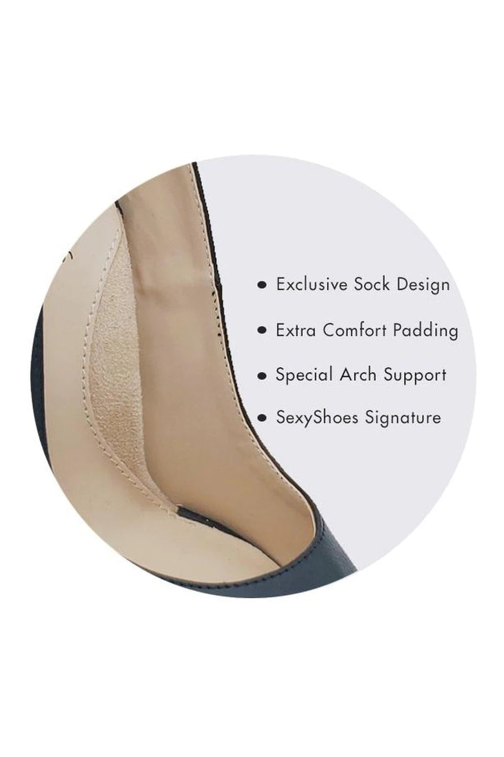 Sultry Low Cut Sky High Stiletto Heel Pump 5 Sultry Low Cut Sky High Stiletto Heel Pump - Image 3