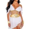 3PC Playboy Goddess -Coquettes Lingerie Store 3PC Playboy Goddess Bunny Costumes Roma Costumes White SEXYSHOES COM