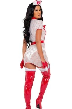 3PC Playboy Sexy Nurse -Coquettes Lingerie Store 3PC Playboy Sexy Nurse Bunny Costumes Roma Costumes SEXYSHOES COM 4
