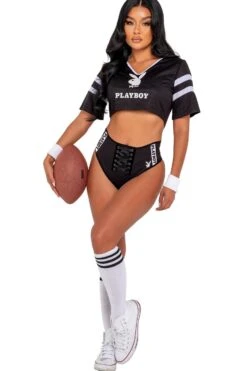 3pc Playboy Football Sport -Coquettes Lingerie Store 3pc Playboy Football Sport Bunny Costumes Roma Costumes SEXYSHOES COM 3