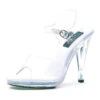 421-BROOK Sandal | Clear Vinyl -Coquettes Lingerie Store 421 brook sandal clear vinyl sandals ellie shoes sexyshoescom