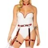 4pc Naughty Nurse -Coquettes Lingerie Store 4pc Naughty Nurse Nurse Costumes Roma Costumes White SEXYSHOES COM
