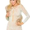 Plus Size Lace Mini Dress -Coquettes Lingerie Store 88055q f 685adb69 15c9 4467 91f0 b12733f9da3a