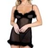 Afterhours Chemise -Coquettes Lingerie Store Afterhours Chemise Chemises Roma Confidential Black SEXYSHOES COM