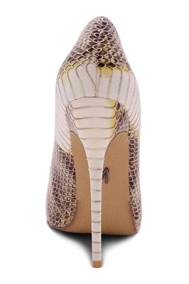 Sultry Low Cut Sky High Stiletto Heel Pump 8 Sultry Low Cut Sky High Stiletto Heel Pump - Image 6