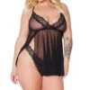 Coquette Babydoll With Side Slight Skirt -Coquettes Lingerie Store Babydoll With Side Slight Skirt Babydolls Coquette Black SEXYSHOES COM 6116afbf 05d7 4af4 951f 6edd13f3854f