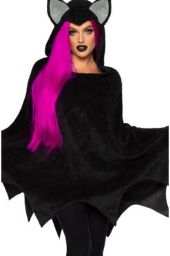 LEG AVENUE Bat Poncho Costume