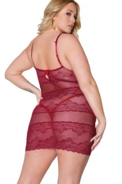 Coquette Chemise With Underwire Cups -Coquettes Lingerie Store Chemise With Underwire Cups Chemises Coquette SEXYSHOES COM 4
