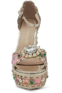 Cici Jeweled Platform Sandal -Coquettes Lingerie Store Cici Jeweled Platform Sandal Sandals Azalea Wang SEXYSHOESCOM 4