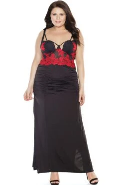 Coquette Crimson Diva Gown