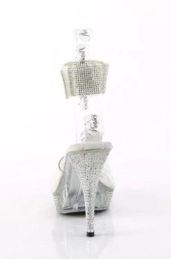 ELEGANT-442 Clear Vinyl Sandal -Coquettes Lingerie Store ELEGANT 442 Clear Vinyl Sandal Sandals Fabulicious SEXYSHOES COM 4