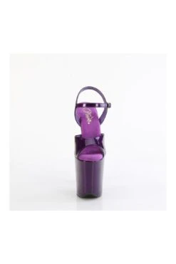 Best Seller -Coquettes Lingerie Store FLAMINGO 809GP Purple Glitter Patent Sandal Sandals Pleaser SEXYSHOES COM 2