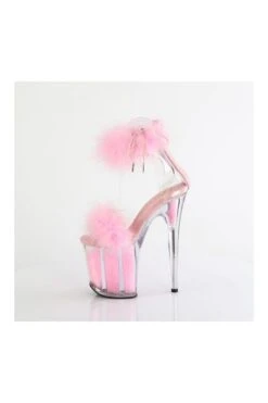 PLEASER FLAMINGO-824F Clear Marabou Sandal -Coquettes Lingerie Store FLAMINGO 824F Clear Marabou Sandal Sandals Pleaser SEXYSHOES COM 3 6675e269 e45c 4f32 9bae c3bb30c8dbbd
