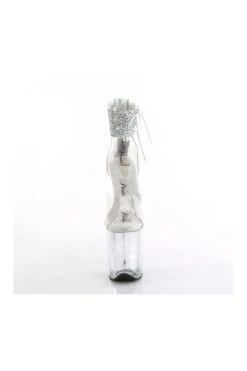 Best Seller -Coquettes Lingerie Store FLAMINGO 824RS 02 Clear Vinyl Sandal Sandals Pleaser SEXYSHOES COM 2