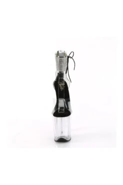 Best Seller -Coquettes Lingerie Store FLAMINGO 824RS Clear Vinyl Sandal Sandals Pleaser SEXYSHOES COM 2