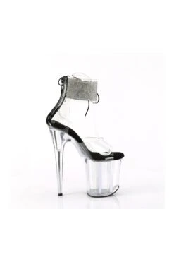 PLEASER FLAMINGO-824RS Clear Vinyl Sandal -Coquettes Lingerie Store FLAMINGO 824RS Clear Vinyl Sandal Sandals Pleaser SEXYSHOES COM 5