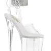 PLEASER FLAMINGO-891-2RS Clear Vinyl Sandal -Coquettes Lingerie Store FLAMINGO 891 2RS Clear Vinyl Sandal Sandals Pleaser Clear SEXYSHOES COM e5c547a2 8084 4271 902f 09f9ce2f44db