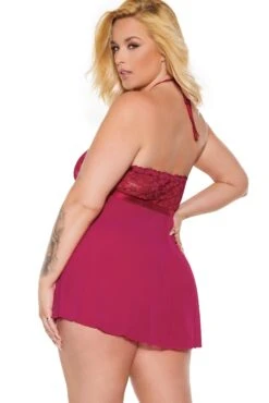 Coquette Halter Babydoll With Matching G-string -Coquettes Lingerie Store Halter Babydoll with Matching G string Babydolls Coquette Red SEXYSHOES COM 2 11686305 95a3 4ef8 882e 122c4561ee1d