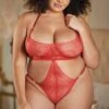 Allure Halter Ouverte Lace Teddy -Coquettes Lingerie Store Halter Ouverte Lace Teddy Teddies Allure Red SEXYSHOES COM 2eb7c34a 777c 48f6 be83 10e10748294c