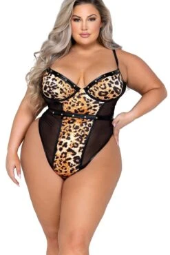 Jungle Fever Teddy With Belt