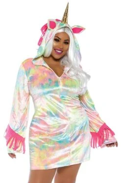 LEG AVENUE Plus Size Enchanted Unicorn Costume Dress