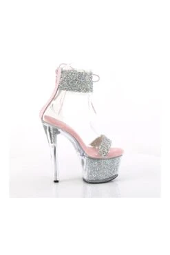 PLEASER SKY-327RSI Silver Vinyl Sandal -Coquettes Lingerie Store SKY 327RSI Silver Vinyl Sandal Sandals Pleaser SEXYSHOES COM 5 ac219a9c 06a4 4fd5 b298 9c14eab8fbb8