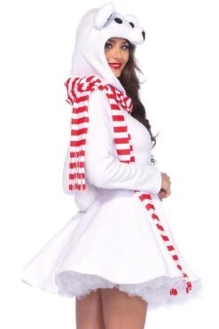 LEG AVENUE Sexy Polar Bear Costume Dress -Coquettes Lingerie Store Sexy Polar Bear Costume Dress Animal Costumes Leg Avenue SEXYSHOESCOM 2