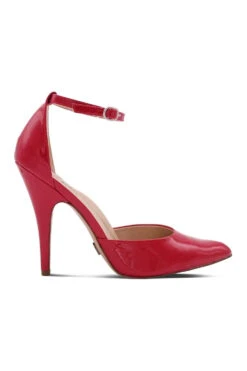 Ankle Strap D'Orsay Wide Width Pump -Coquettes Lingerie Store Sexy9597 RED Right dca22ef2 e204 4115 8359 bce556ff9952