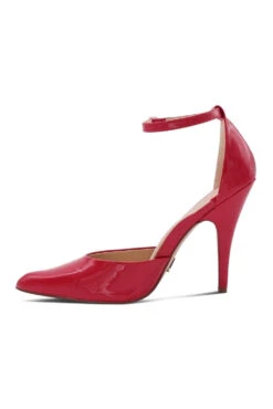 Ankle Strap D'Orsay Wide Width Pump -Coquettes Lingerie Store Sexy9597 red left 889a6149 fcb9 4566 9939 83c28b7fab8a