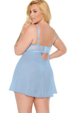 Coquette Soft Underwire Cups Babydoll -Coquettes Lingerie Store Soft Underwire Cups Babydoll Babydolls Coquette SEXYSHOES COM 6