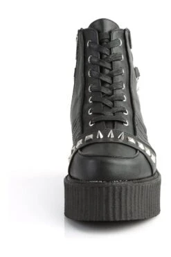 V-CREEPER-565 Black Vegan Leather Creeper -Coquettes Lingerie Store V CREEPER 565 Black Vegan Leather Creeper Creepers Demonia SEXYSHOES COM 2