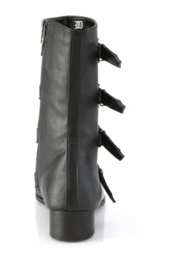 WARLOCK-110-B Black Vegan Leather Knee Boot -Coquettes Lingerie Store WARLOCK 110 B Black Vegan Leather Knee Boot Knee Boots Demonia SEXYSHOES COM 4