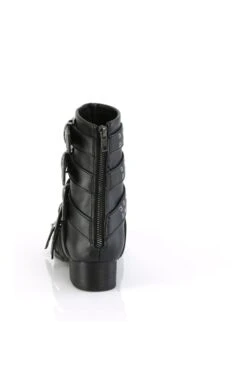 WARLOCK-70 Black Vegan Leather Knee Boot -Coquettes Lingerie Store WARLOCK 70 Black Vegan Leather Knee Boot Knee Boots Demonia SEXYSHOES COM 4