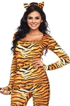 LEG AVENUE Wild Tigress Catsuit