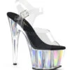 PLEASER ADORE-708HGI Platform Sandal | Clear Vinyl -Coquettes Lingerie Store adore 708hgi platform sandal clear vinyl sandals pleaser sexyshoescom 1a223b9e 97c0 422e bdcf a638cb935996