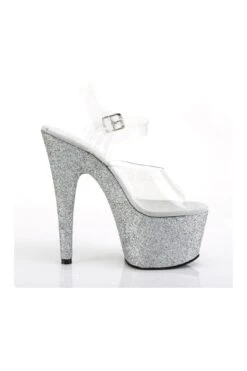 PLEASER ADORE-708HMG Platform Sandals | Clear Vinyl -Coquettes Lingerie Store adore 708hmg platform sandals clear vinyl sandals pleaser sexyshoescom 5 993cbef1 de70 4e2a ac29 85c4f44c5f8f