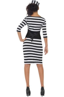 FEVER Classy Convict Costume | Black -Coquettes Lingerie Store classy convict costume black cop costumes fever sexyshoescom 2