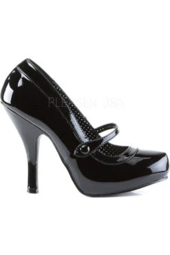 CUTIEPIE-02 Pump | Black Patent -Coquettes Lingerie Store cutiepie 02 pump black patent mary janes pin up couture sexyshoescom 5