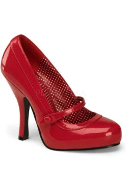 CUTIEPIE-02 Pump | Red Patent