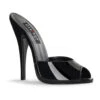 DOMINA-101 Mule | Black Patent -Coquettes Lingerie Store domina 101 mule black patent slides devious sexyshoescom