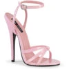DOMINA-108 Sandal | Pink Patent -Coquettes Lingerie Store domina 108 sandal pink patent sandals devious pink sexyshoescom