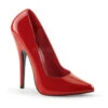 DOMINA-420 Pump | Red Patent -Coquettes Lingerie Store domina 420 pump red patent pumps devious sexyshoescom