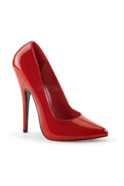 DOMINA-420 Pump | Red Patent