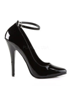 DOMINA-431 Pump | Black Patent -Coquettes Lingerie Store domina 431 pump black patent pumps devious sexyshoescom 5