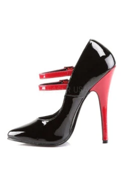 DOMINA-442 Pump | Black Patent -Coquettes Lingerie Store domina 442 pump black patent mary janes devious sexyshoescom 3