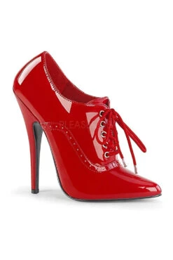DOMINA-460 Ankle Bootie | Red Patent