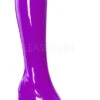 GOGO-300 Go Go Boot | Purple Patent -Coquettes Lingerie Store gogo 300 go go boot purple patent knee boots funtasma sexyshoescom