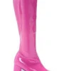 GOGO GoGo Boot | Fuchsia Patent -Coquettes Lingerie Store gogo gogo boot fuchsia patent knee boots ellie shoes sexyshoescom