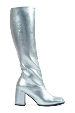 GOGO GoGo Boot | Silver Faux Leather