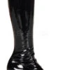 RETRO-300 Go Go Boot | Black Patent -Coquettes Lingerie Store retro 300 go go boot black patent knee boots funtasma sexyshoescom